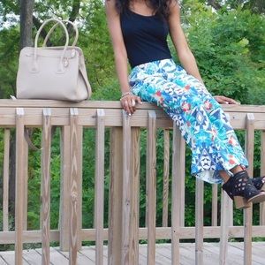 Printed Palazzo Pants